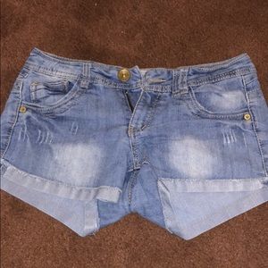 Jean shorts
